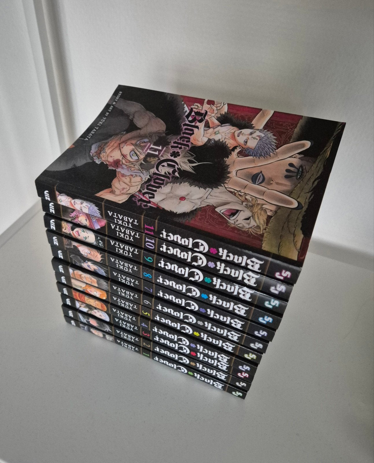 Black Clover Manga collectie 1 tmt 11., Meerdere comics, Ophalen of Verzenden, Zo goed als nieuw, Japan (Manga)