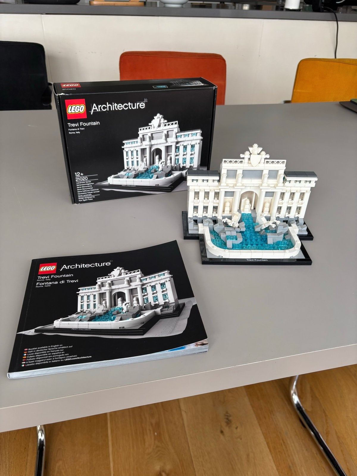 Lego Architecture Trevi Fontein Rome (21020) compleet, Ophalen, Zo goed als nieuw