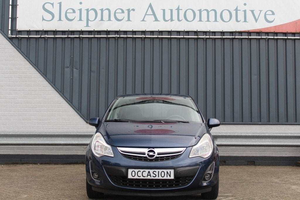 Opel CORSA Opel Corsa 1.4 Satellite, Airco, 5 drs/ nieuwe di, Auto's, Elektrische ramen, Gebruikt, Blauw, Origineel Nederlands