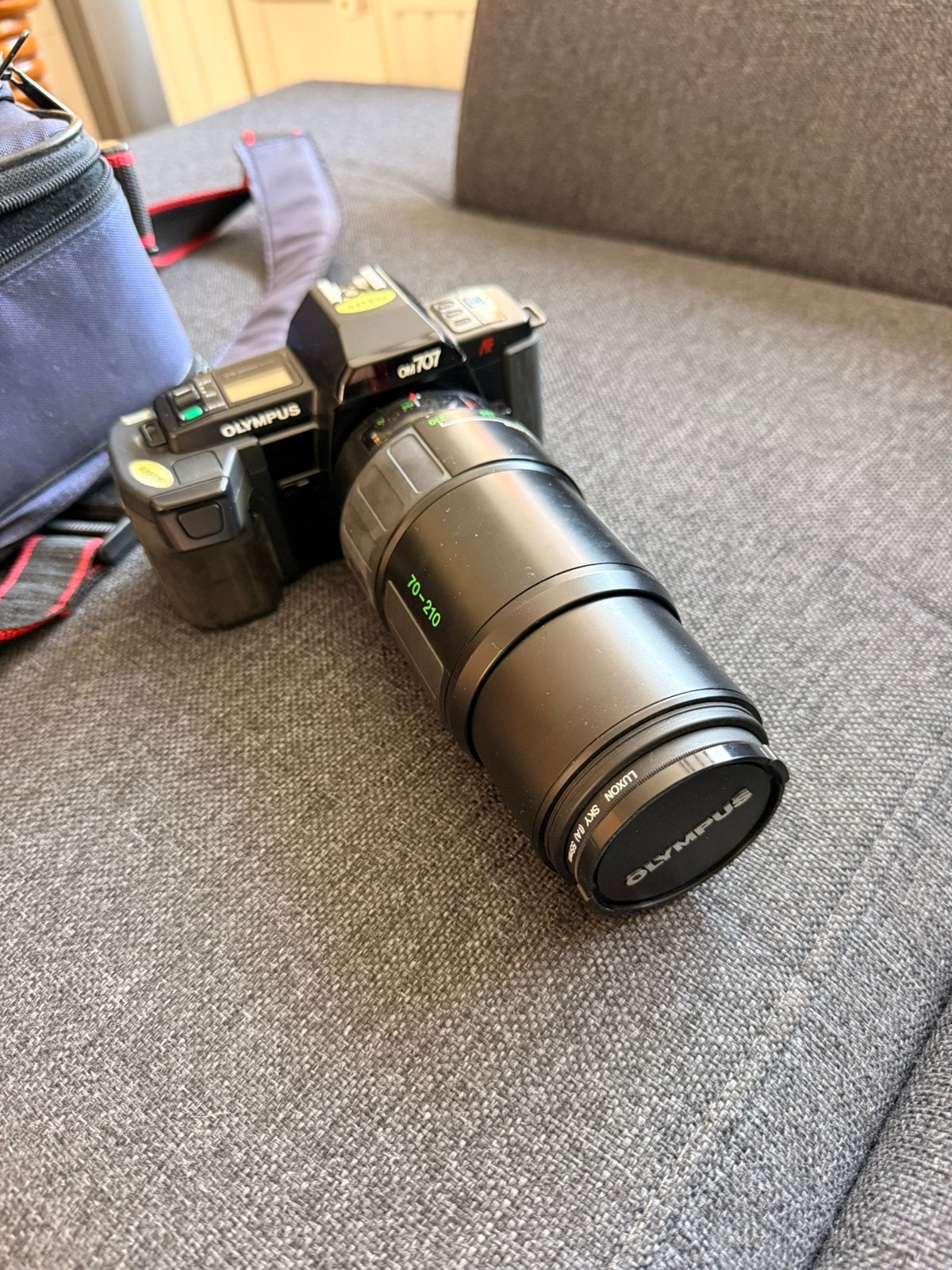 Olympus OM707, Gebruikt, Overige soorten, Minder dan 8x, Camera