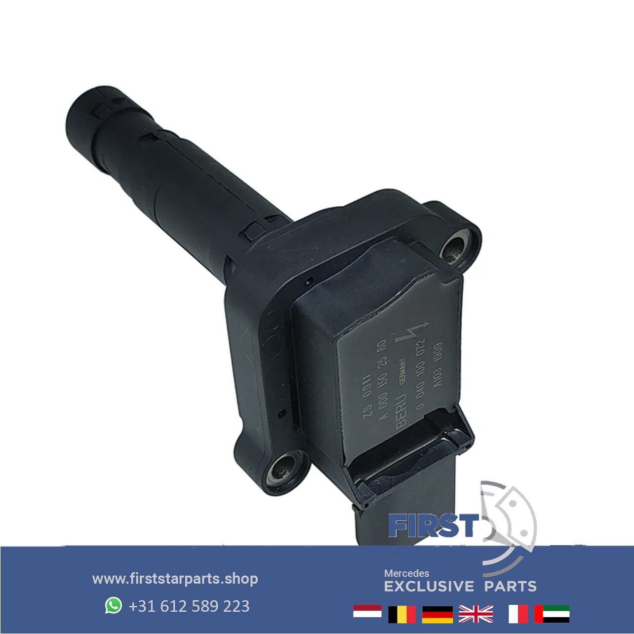 A0001502580 Bobine Voor Mercedes-Benz W203 CL203 W204 S204 S, Gebruikt, -, Ophalen of Verzenden, -
