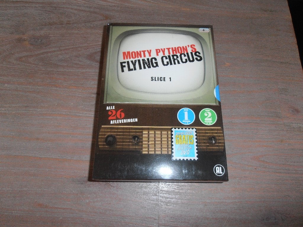 Monty Python's Flying Circus - Slice 1 (Alle 26 afleveringen, Cd's en Dvd's, Dvd's | Tv en Series, Engels, Alle leeftijden, Nederlands