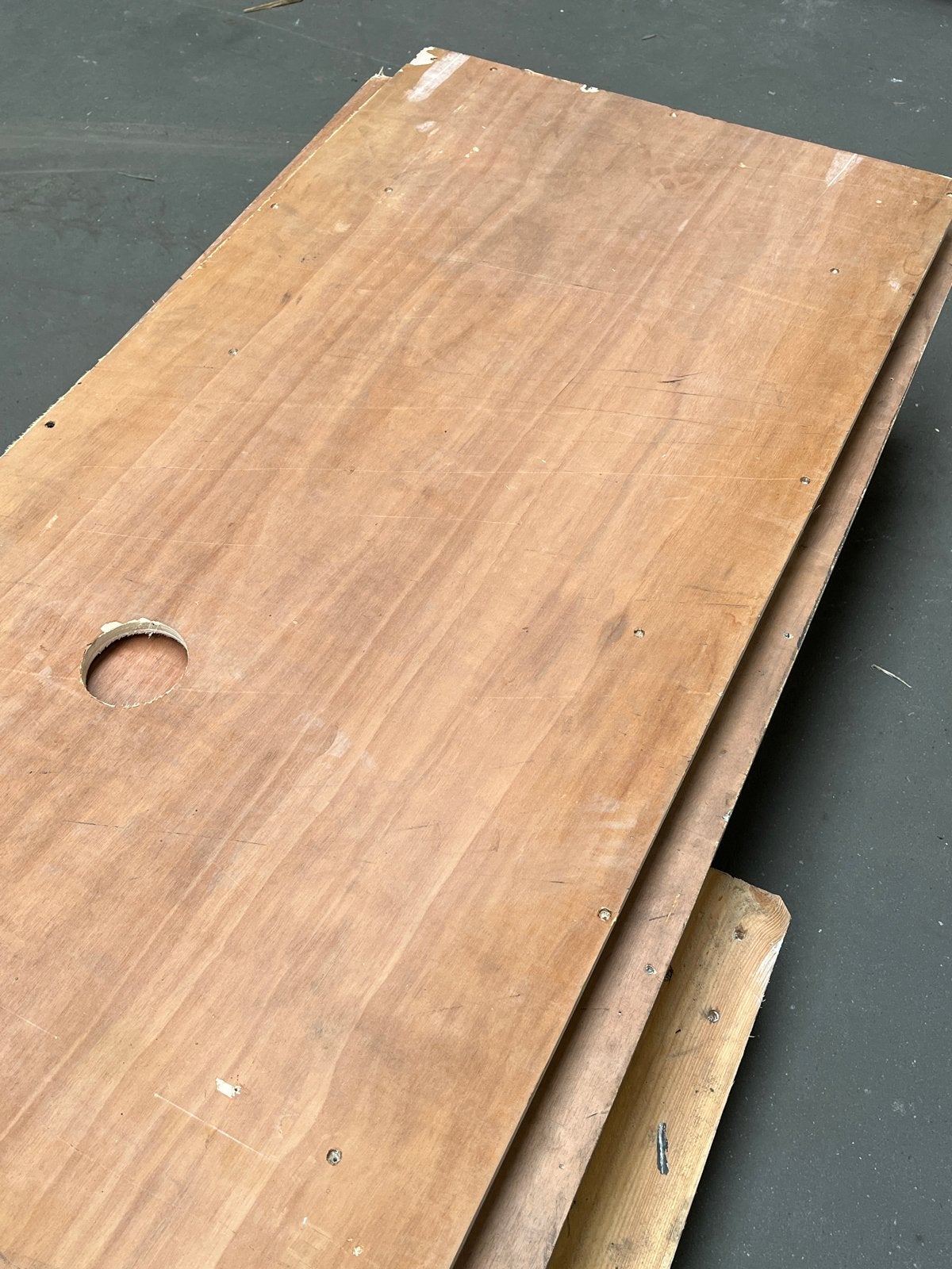 45 Multiplex platen 244x61cm, Minder dan 3 m³, Ophalen, Overige houtsoorten