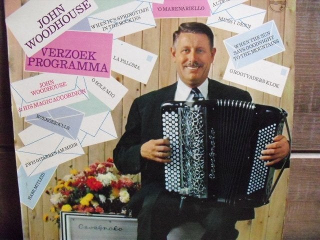 John Woodhouse "Verzoekprogramma" LP, Gebruikt, Ophalen of Verzenden, 1970 - 1979, 12 inch