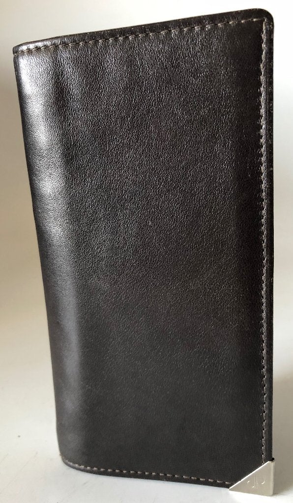 De Rooij. Stijlvolle bruine leren portemonnee., Sieraden, Tassen en Uiterlijk, Ophalen of Verzenden, Nieuw, Bruin, Leer