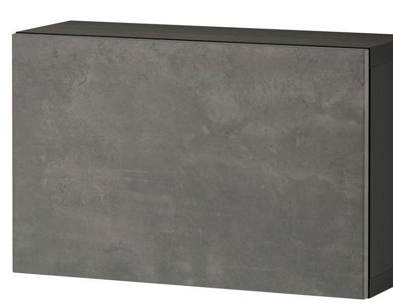 IKEA KALLVIKEN -donkergrijs betonpatroon(2 stuks deur/front), Ophalen, Zo goed als nieuw, Minder dan 150 cm, Minder dan 25 cm