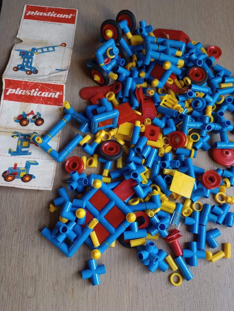 Plasticant retro speelgoed, Kinderen en Baby's, Ophalen, Gebruikt, Overige merken