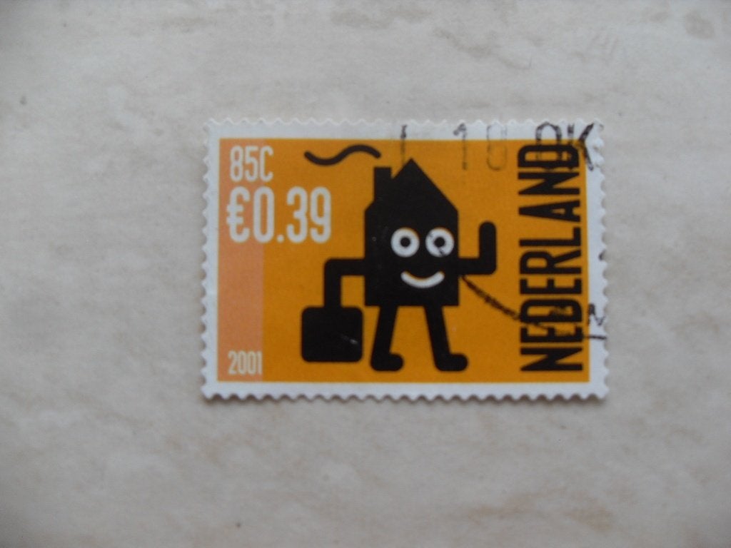 Nederland 2001., Verzenden, Gestempeld