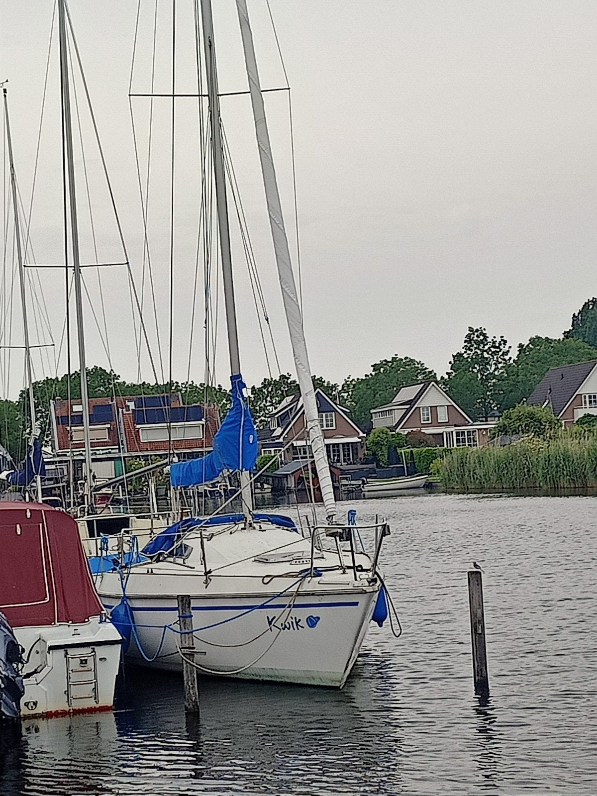 Leuk compleet zeilbootje inboard diesel Jouet 680, Watersport en Boten, 8 pk, Gebruikt, Binnenboordmotor, Diesel
