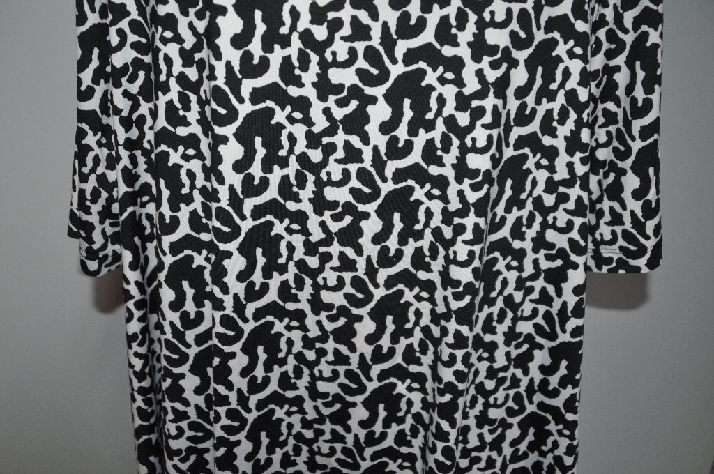 XYZ88 Yoek Tuniek maat 58 / 60 zwart wit, Yoek, Ophalen of Verzenden, Zo goed als nieuw, Blouse of Tuniek