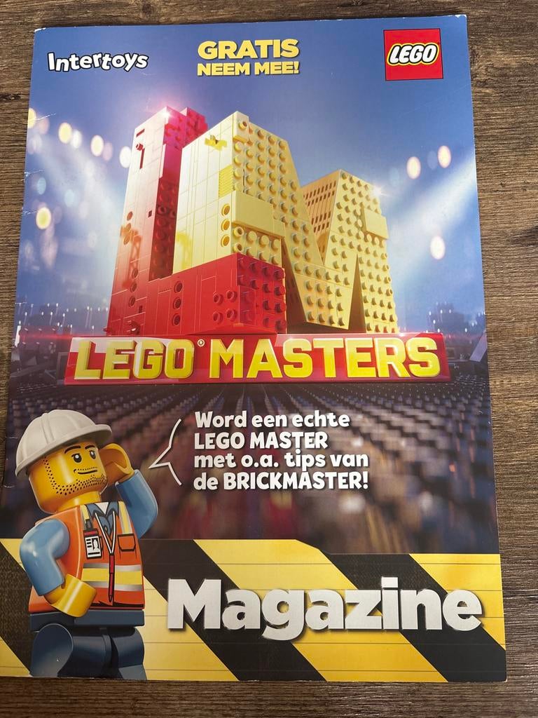 LEGO Masters Magazine Intertoys, Ophalen of Verzenden, Gelezen, Overige typen