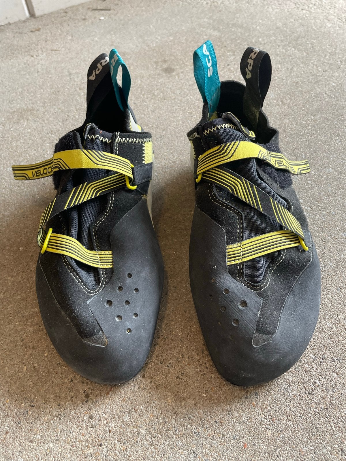 Scarpa Veloce Klimschoenen Maat 42 - Zo goed als nieuw, Ophalen of Verzenden, Zo goed als nieuw, Klimsportschoenen