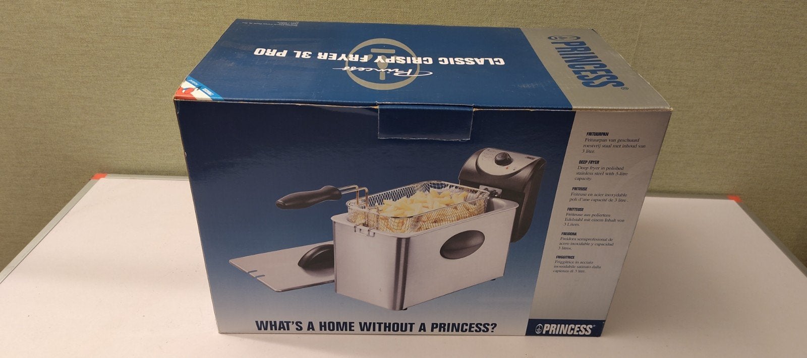 Princess Classic Crispy Fryer 3L Pro - Nieuw in doos, 2 tot 3 liter, Ophalen of Verzenden, Nieuw