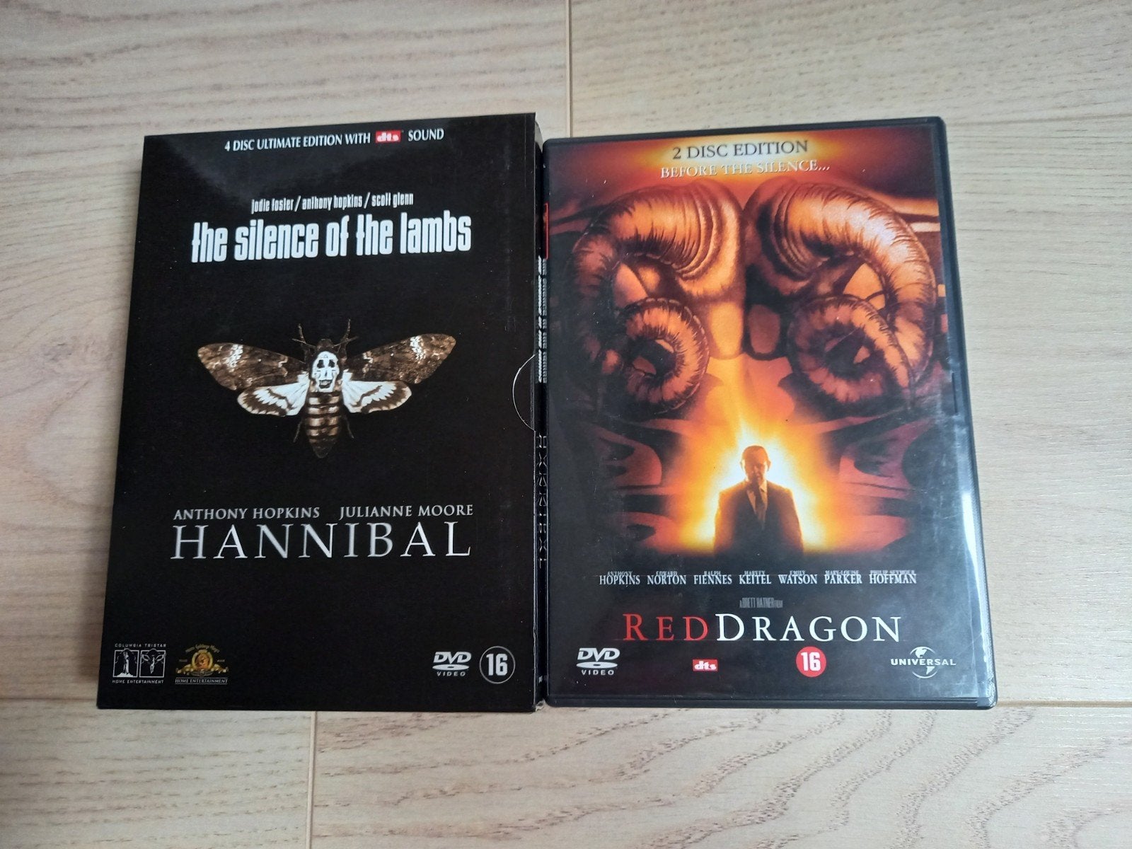 Silence of the Lambs plus vervolgen, Ophalen of Verzenden, Zo goed als nieuw