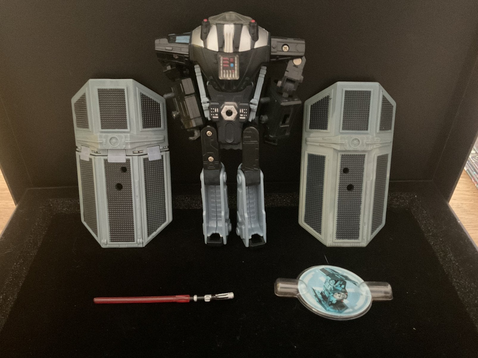 Star wars Darth Vader cross over Hasbro 2006, Ophalen of Verzenden, Gebruikt, Actiefiguurtje