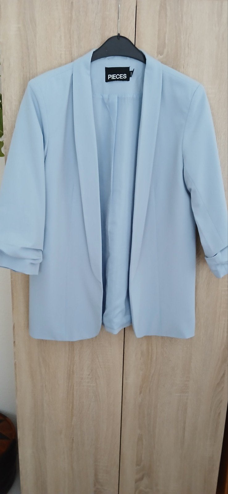 nieuw licht blauw pieces bosella blazer mt xl, Blauw, Maat 46/48 (XL) of groter, Nieuw, Ophalen of Verzenden