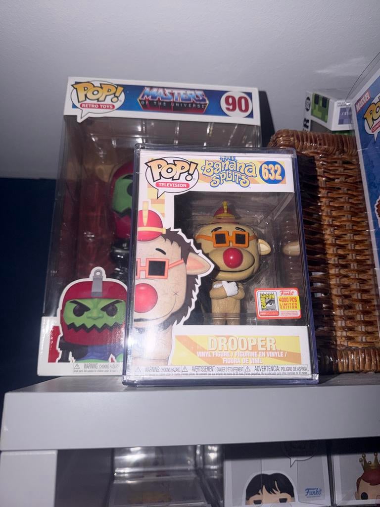 Funko Pop! The Banana Splits Drooper #632 Comic Con, Ophalen of Verzenden, Nieuw
