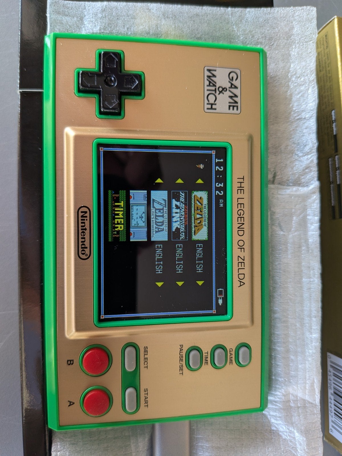 Nintendo Game & Watch: The Legend of Zelda, Ophalen of Verzenden, Zo goed als nieuw, Overige modellen, Overige typen