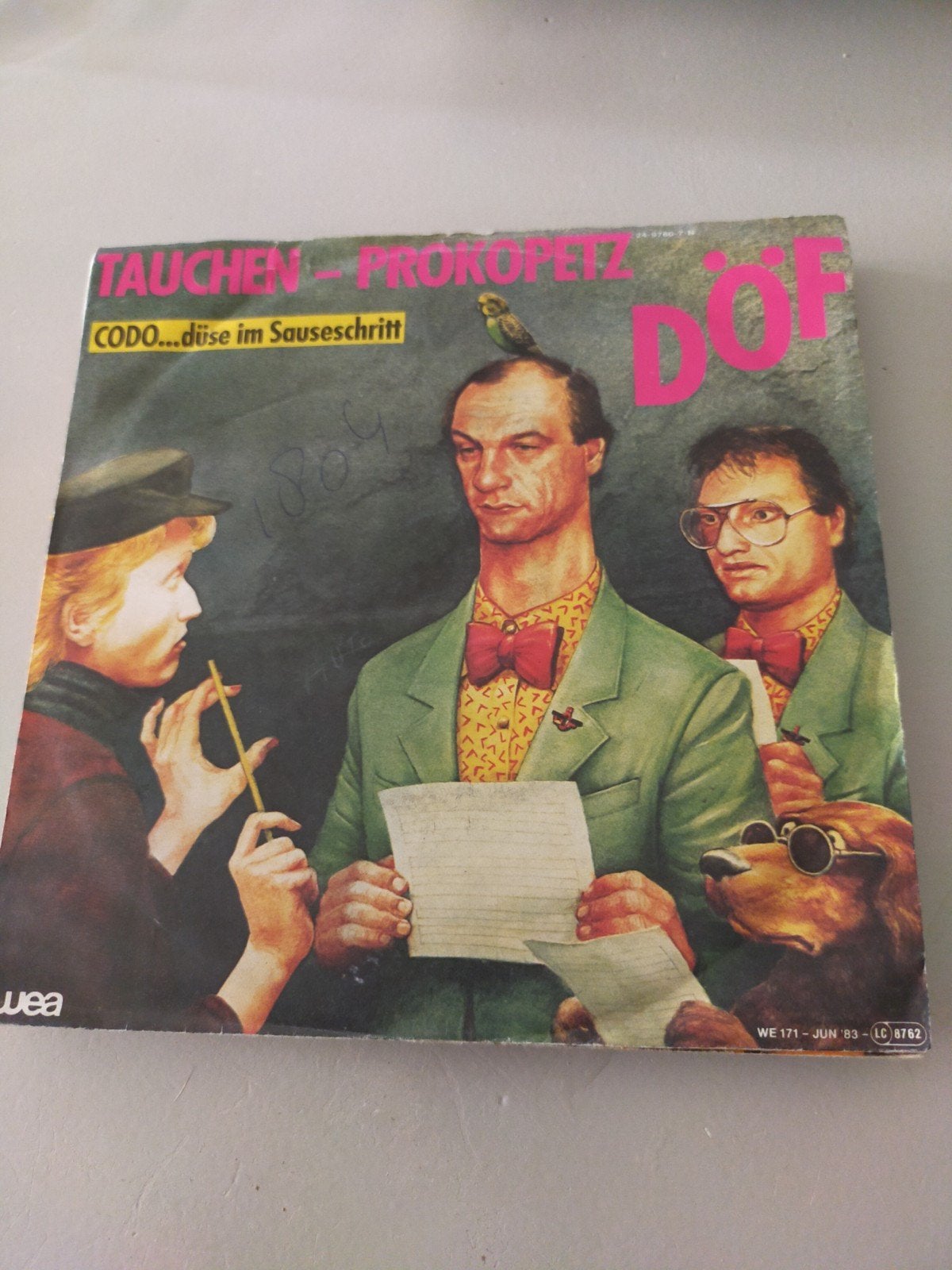 Döf , Tauchen-Prokopetz, Ophalen of Verzenden, Zo goed als nieuw, Pop
