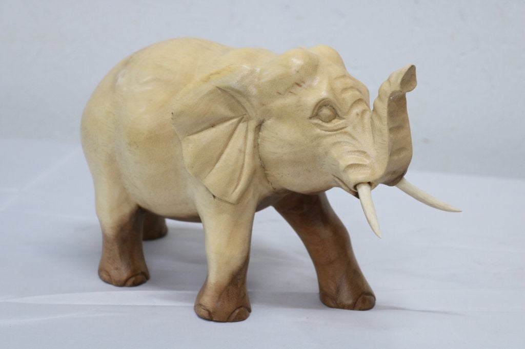 Houten Beeld Olifant 20 CM, Ophalen, Nieuw, Dier