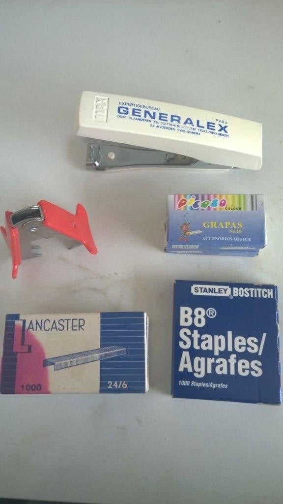 nietjes machine + nietjes ( verschillende maten ), Ophalen of Verzenden, Nieuw