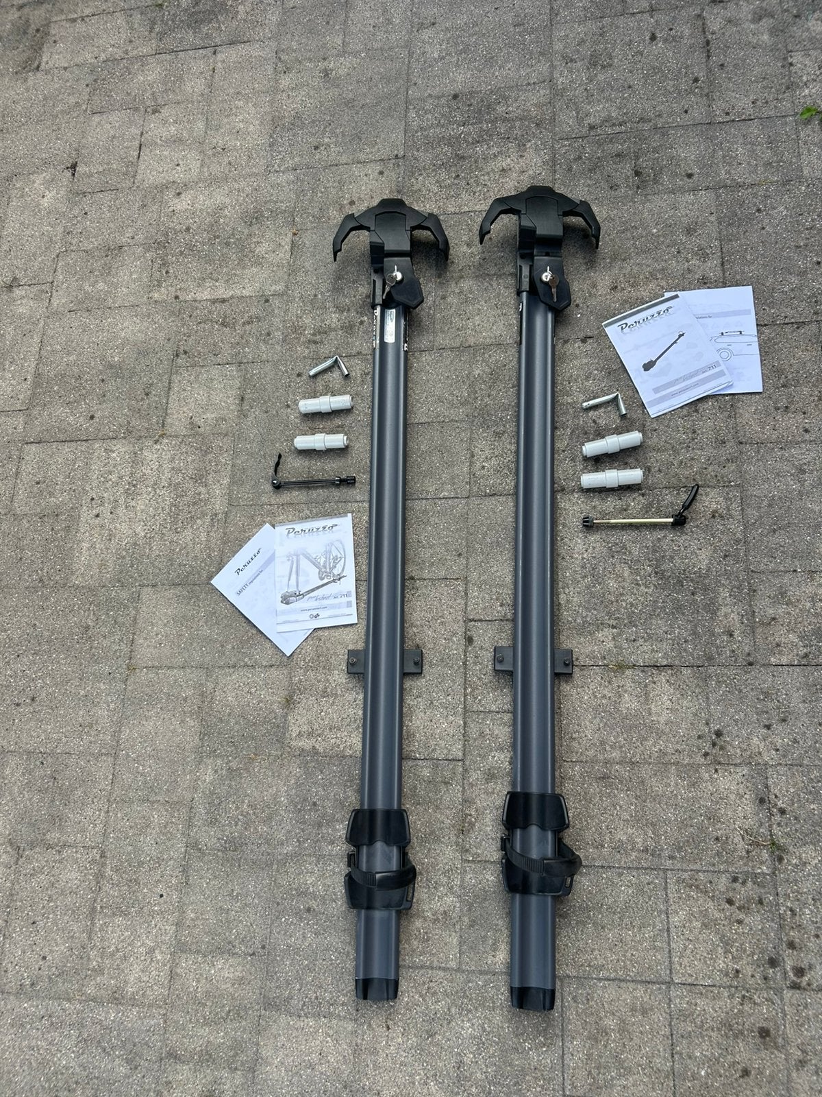 Peruzzo Pure Instinct Vork Fietsendrager Dak 15mm steekas, Ophalen, 1 fiets, Zo goed als nieuw, Fietsendrager-accessoire
