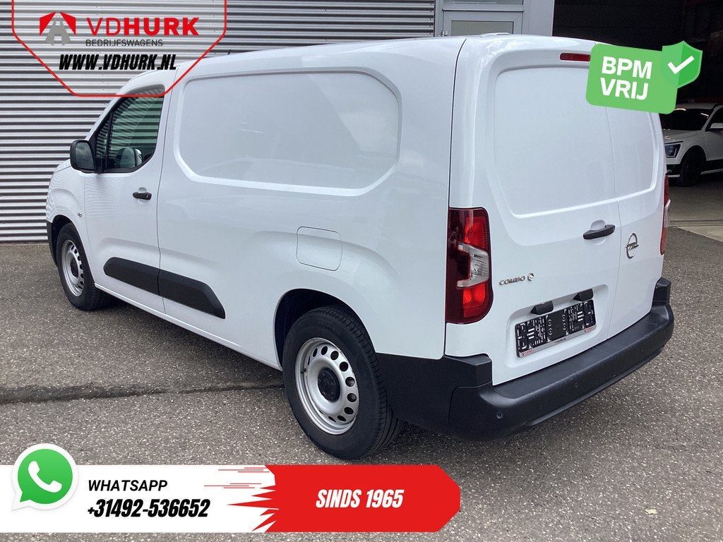 Opel Combo Electric 135 pk 50kWh 285 km WLTP L2 Snellader/ C, Auto's, Bestelauto's, Gebruikt, 1634 kg, Wit, Opel