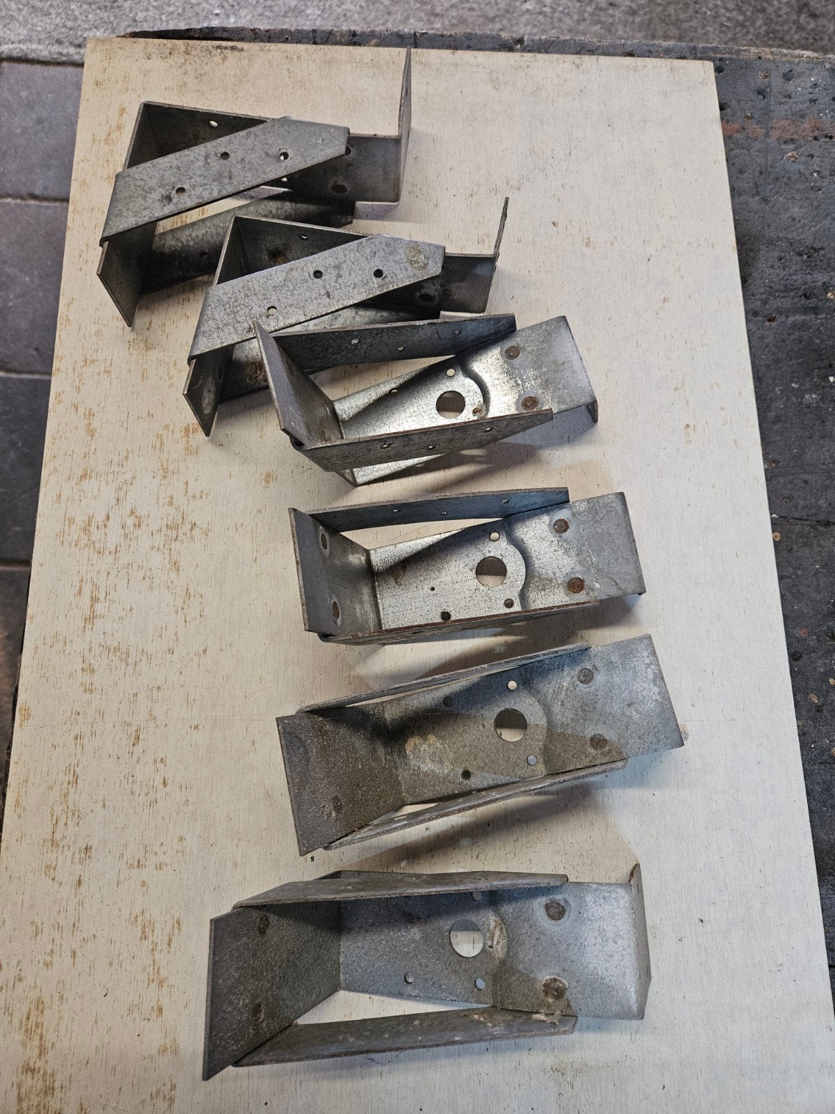 balkdragers, Ophalen, 100 tot 250 mm