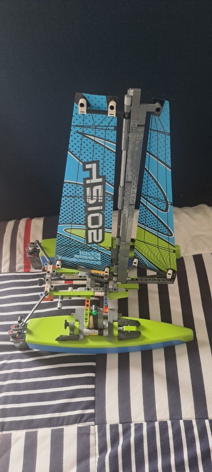 Lego Technic Catamaran 42105 - Zeilboot, Ophalen of Verzenden, Zo goed als nieuw, Overige merken