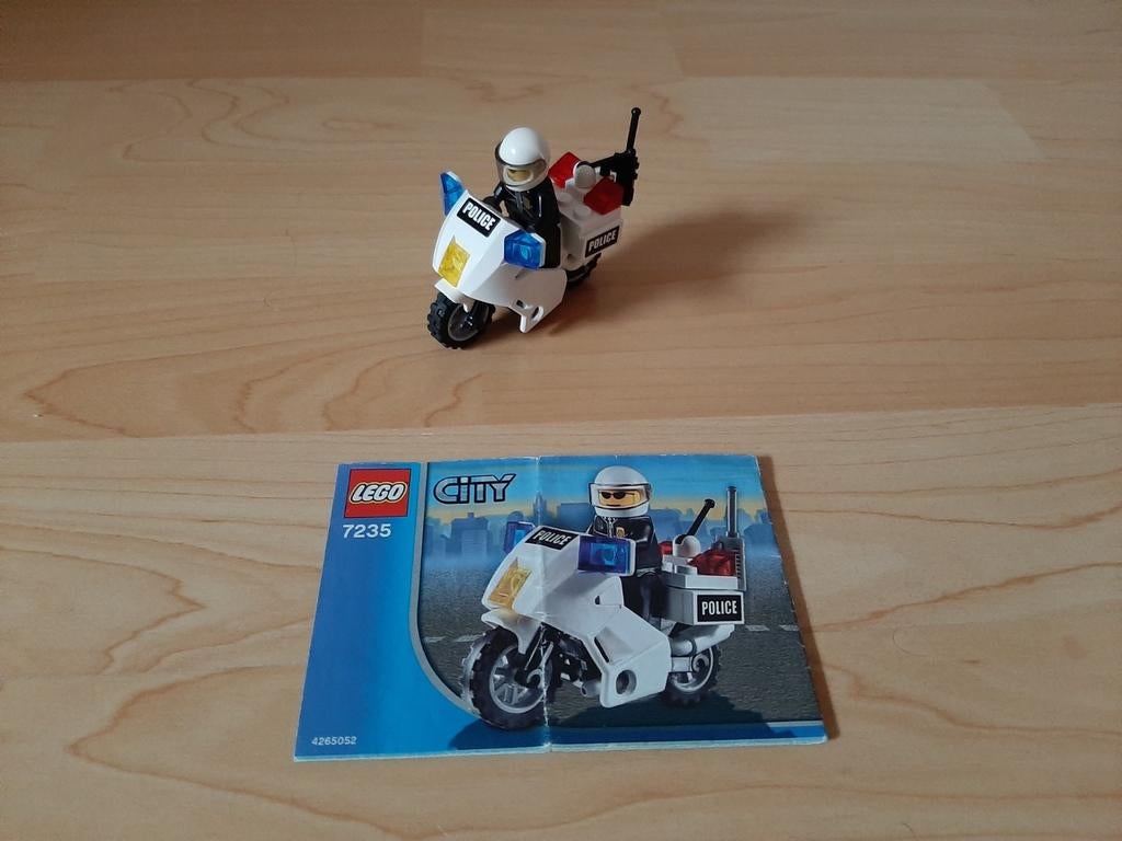 Lego City 7235 Politiemotor, Kinderen en Baby's, Speelgoed | Duplo en Lego, Compleet, City, Lego, Ophalen of Verzenden