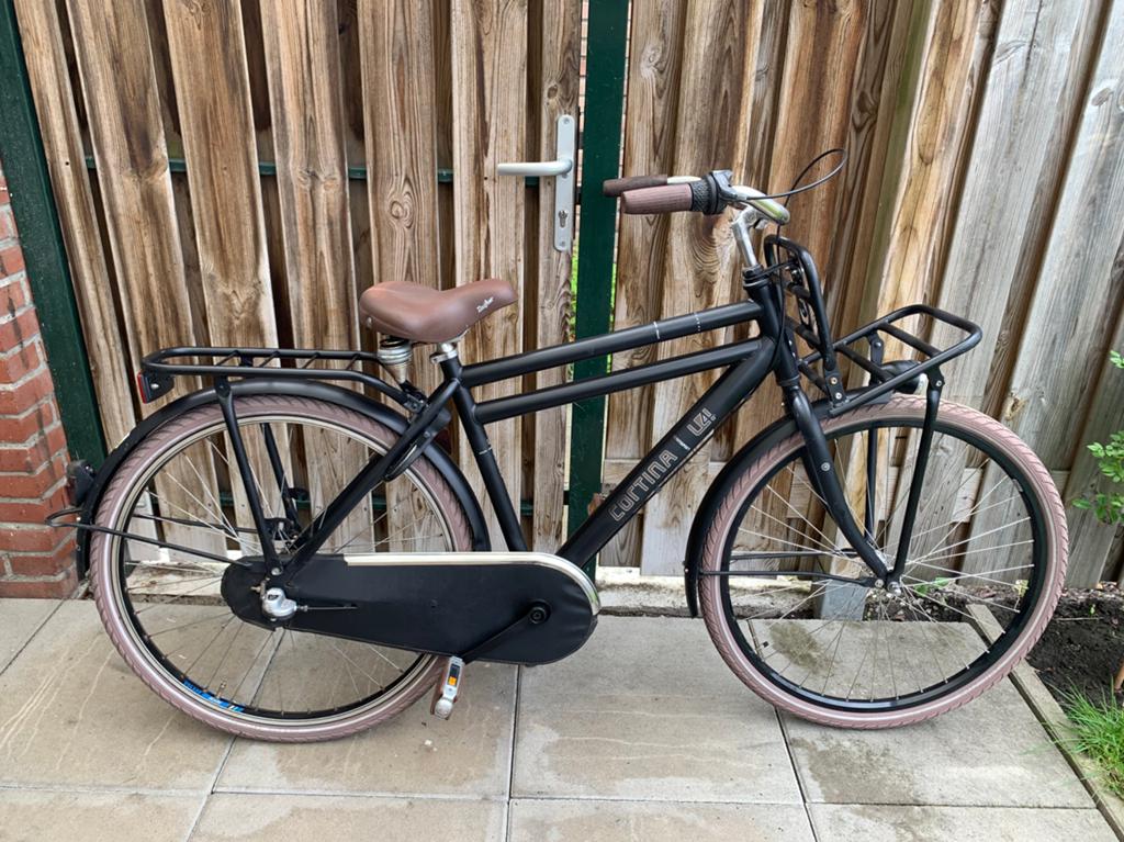26 inch jongensfiets Cortina U4, Fietsen en Brommers, Fietsen | Jongens, Ophalen, Gebruikt, 26 inch of meer, Versnellingen