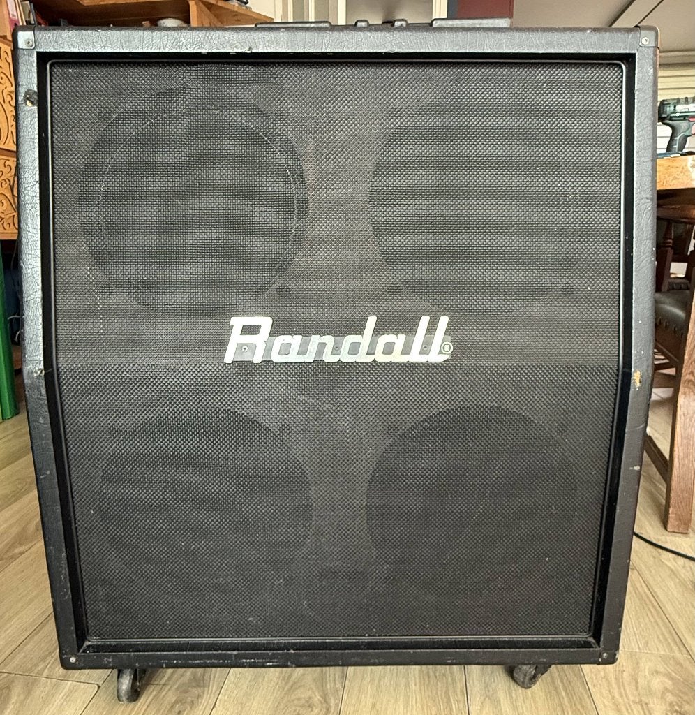 Randall cabinet  - 4x12 stereo (300 watt), Ophalen, Gebruikt, Gitaar, 100 watt of meer