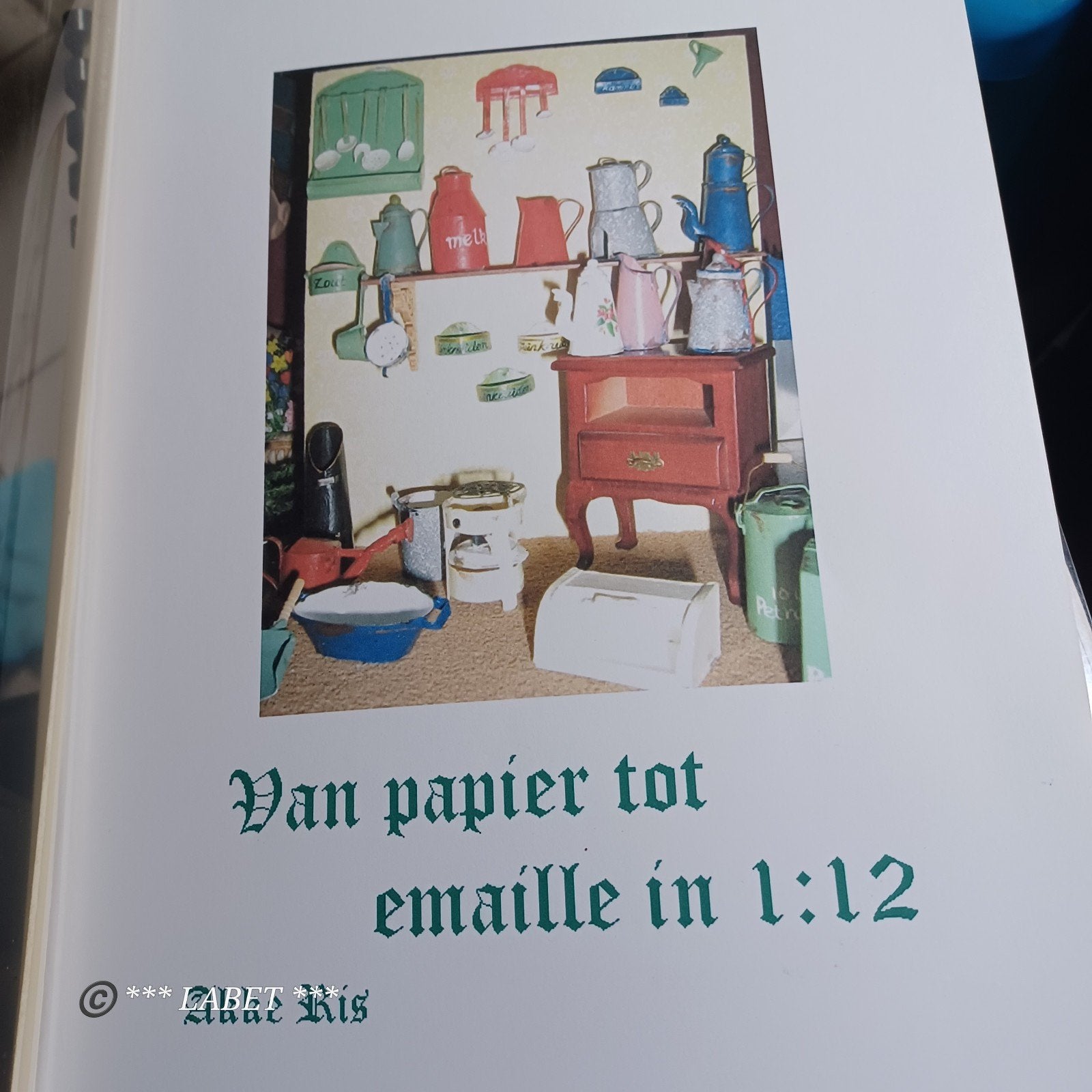 Van papier tot emaille 1:12, Verzenden, Poppenhuis