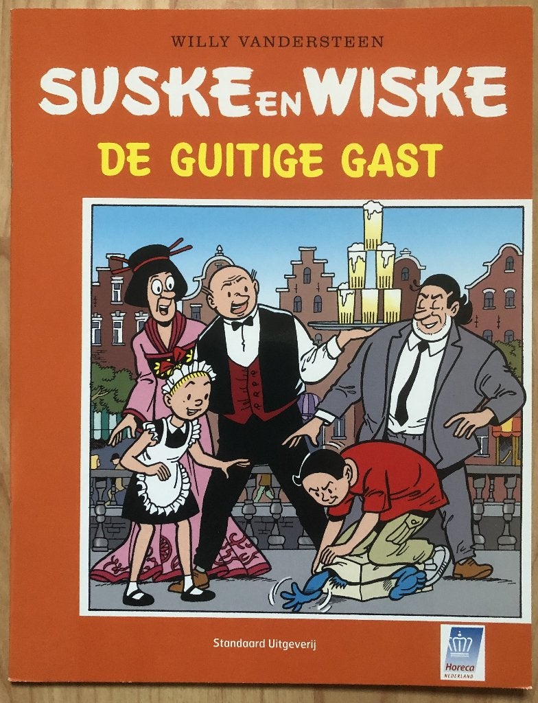 SUSKE EN WISKE - DE GUITIGE GAST - SPECIALE EDITIE - HORECA, Boeken, Stripboeken, Eén stripboek, Ophalen of Verzenden, Nieuw, Willy Vandersteen