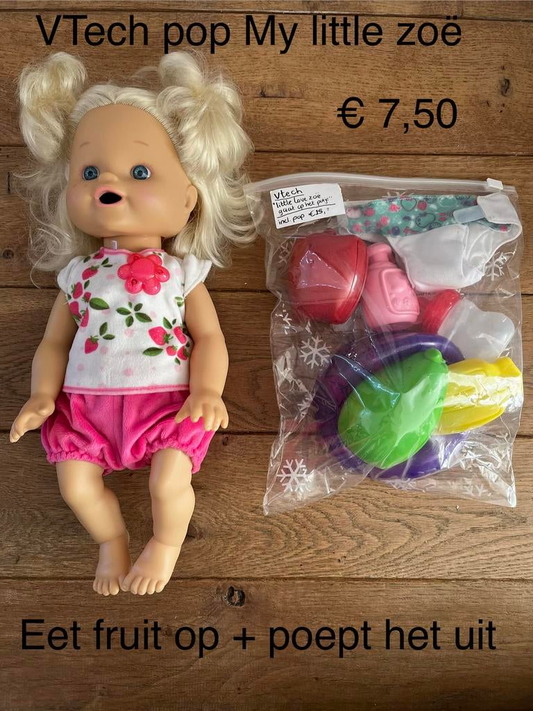 VTech pop ‘My little Zoë’, Ophalen of Verzenden, Zo goed als nieuw, Babypop