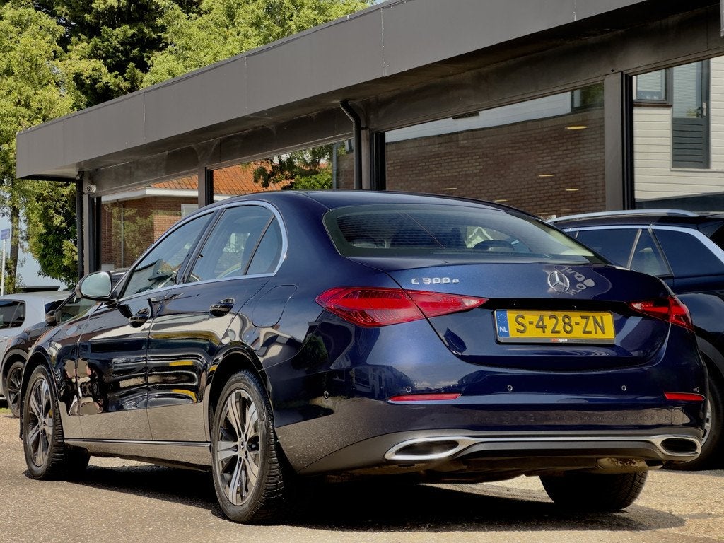 Mercedes-Benz C-Klasse 300 e AUT9 LUXURY LINE LEDER NAVI CAM, Auto's, Mercedes-Benz, Automaat, Achterwielaandrijving, 4 cilinders