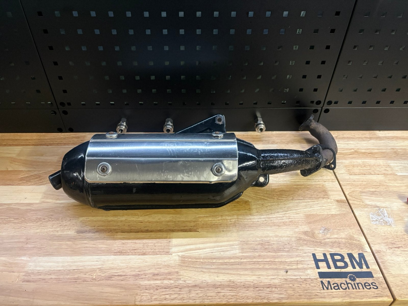 Sm06 uitlaat 125cc 180cc zip skipper lx, Ophalen, Zo goed als nieuw, Uitlaat, Piaggio