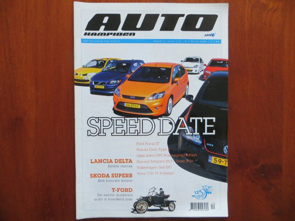 Autokampioen 12 2008 Lancia Delta, Skoda Superb, T-Ford, Boeken, Ophalen of Verzenden, Nieuw, Ford