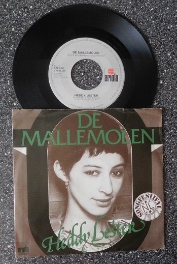 Heddy Lester - de mallemolen (vanaf € 1,75), Ophalen of Verzenden, Zo goed als nieuw, 7 inch, Pop