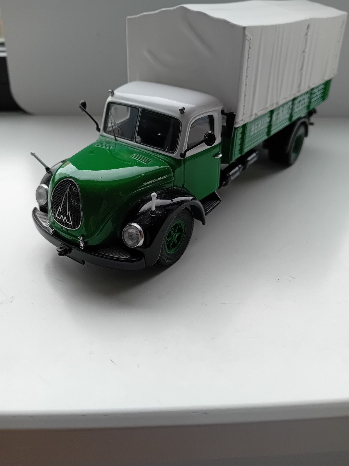 Magirus Deutz S6500 Berliner Morgenpost., Ophalen of Verzenden, Tractor of Landbouw, Schuco