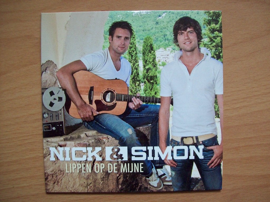 Nick & Simon - Lippen Op De Mijne 1 (3-track) Wonderful Worl, Ophalen of Verzenden, Zo goed als nieuw, Nederlandstalig