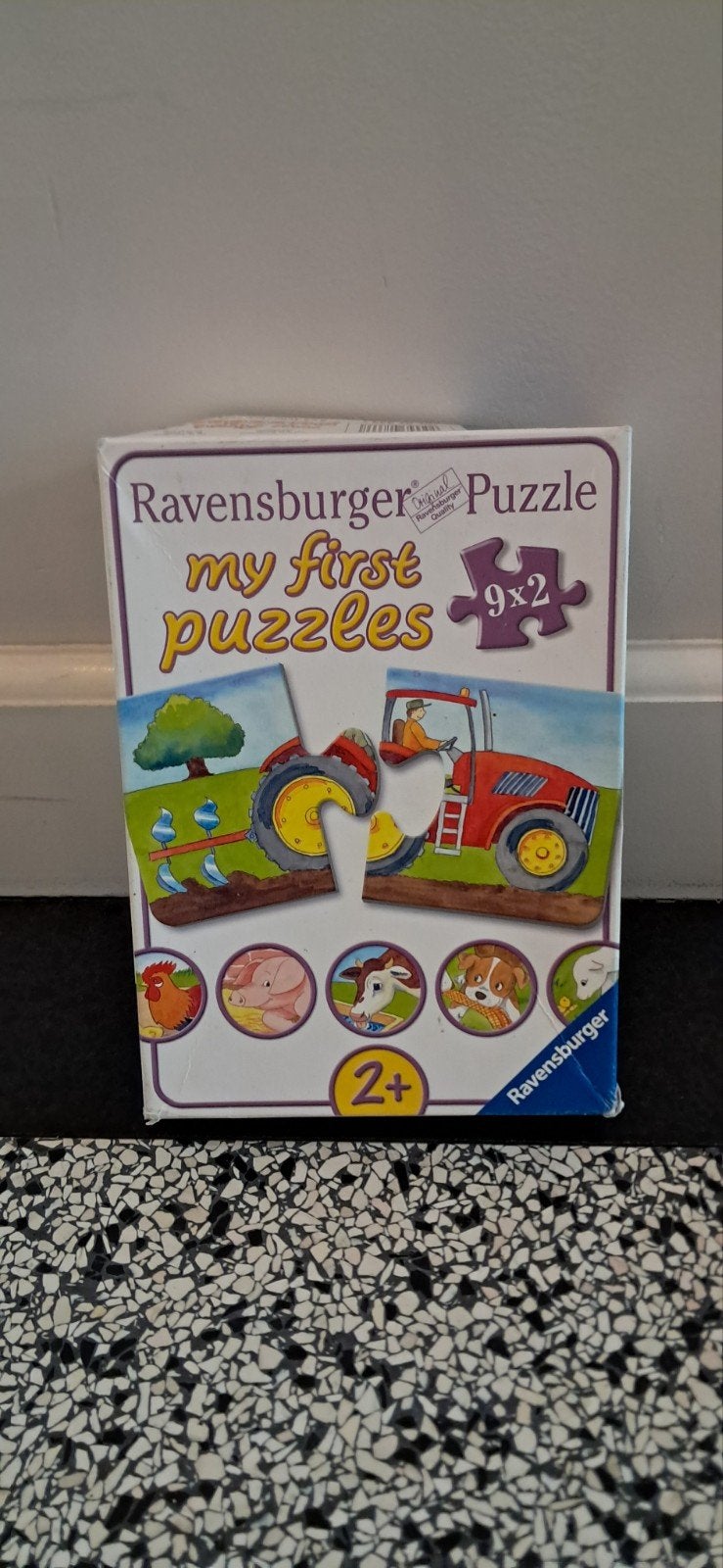 Ravensburger My First Puzzles 9x2 - Boerderij Thema, Ophalen, Minder dan 10 stukjes, Zo goed als nieuw, 2 tot 4 jaar