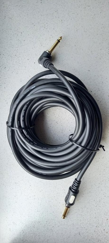 Dap Gitaarkabel 10m - Hoge Kwaliteit Audio Interconnect, Ophalen of Verzenden, Gebruikt, Instrument
