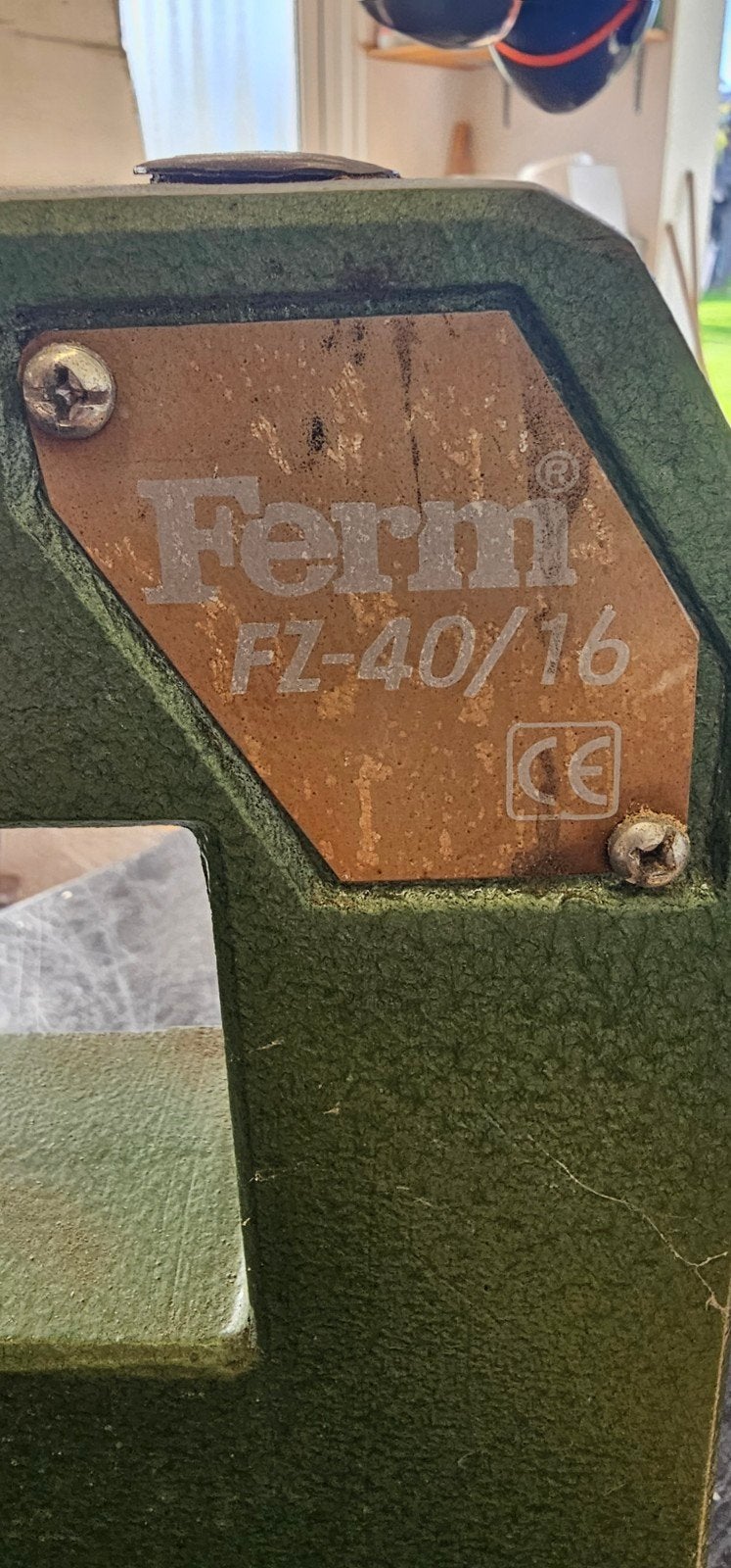Ferm FZ-40/16 Figuurzaagmachine - Goede Staat, Doe-het-zelf en Verbouw, Ophalen, Gebruikt, Ferm, 30 tot 70 mm