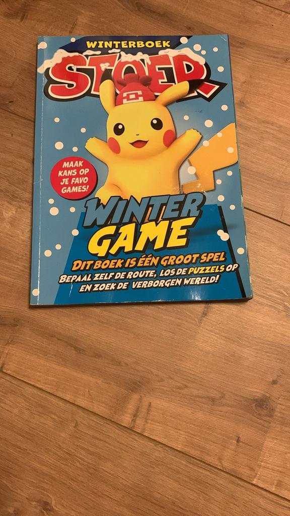 Winterboek Stoer Winter Game Pokémon Pikachu, Boeken, Kinderboeken | Jeugd | onder 10 jaar, Ophalen of Verzenden, Zo goed als nieuw