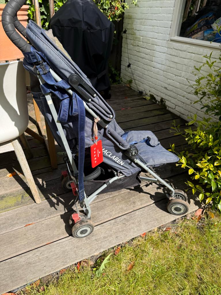 Nette MAC Laren buggy (model guest) + regenhoes, Ophalen, Zo goed als nieuw, Kinderwagen, Overige merken