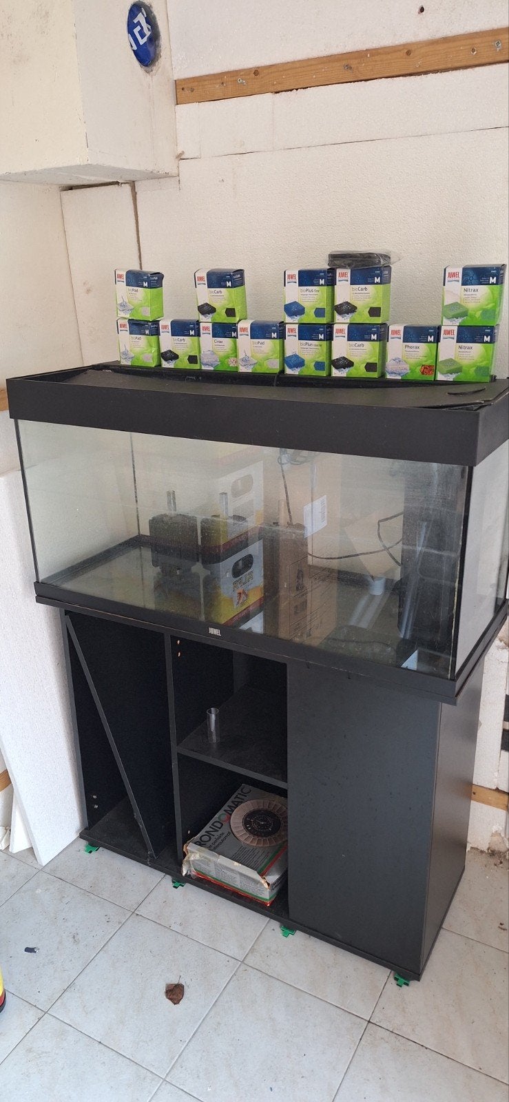 diverse aquaria + toebehoren, Ophalen, Gebruikt, Leeg aquarium