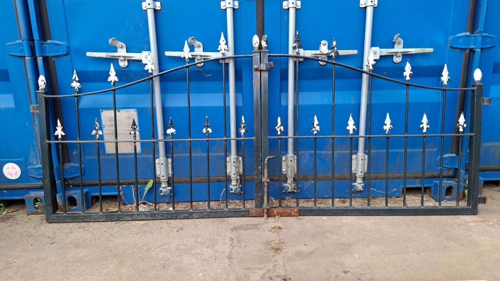 poort sierhekwerk, Tuin en Terras, Tuinpoorten, Ophalen, Gebruikt, IJzer, 200 cm of meer
