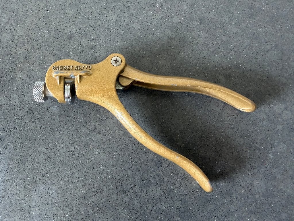 Zaagsettang / Eclipse (?) sawset no. 770, Ophalen of Verzenden, Zo goed als nieuw, Zaag