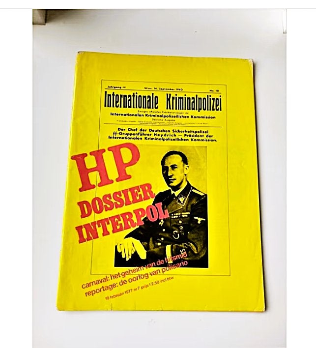 HP (Haagse Post) - Dossier Interpol (1977) - Goede staat, Ophalen of Verzenden, Gelezen, Overige typen